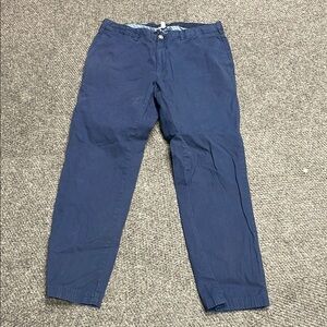 Peter Millar Blue chinos pants cotton cashmere mens pants size 34